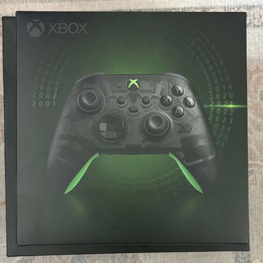 Xbox 20th Anniversary Gaming Headset and Controller Bundle Sealed